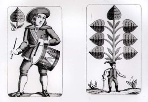 Kivitel kártyajátékokhoz alkotó: German School